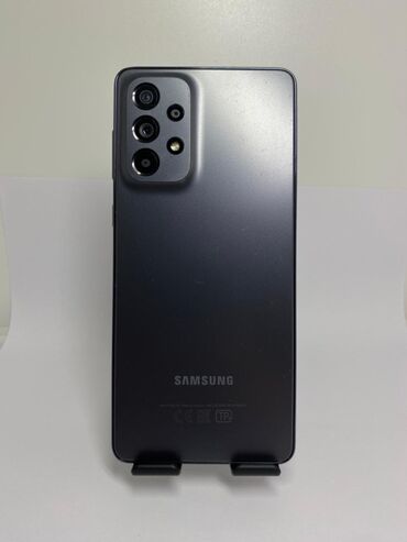 Samsung: Samsung Galaxy A73 5G, Б/у, 128 ГБ, цвет - Серый, 2 SIM
