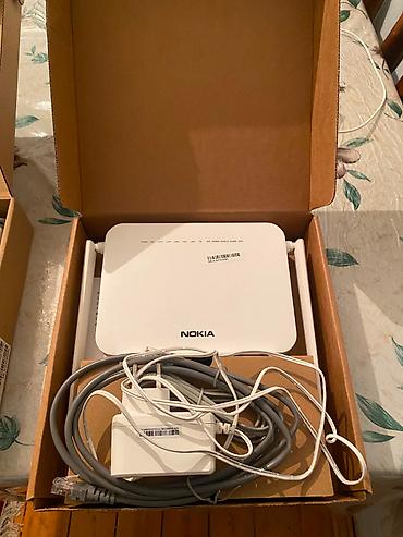 internet satisi: 2 ədəd Nokia brendinə məxsus fiber-optik kabel dəstəkləyici wifi — 3