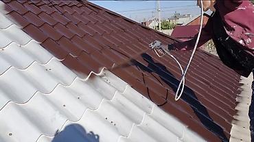 покраска крышу: Покраска потолков, Покраска ворот, Покраска наружных стен, На масляной основе, На водной основе, Больше 6 лет опыта — 4