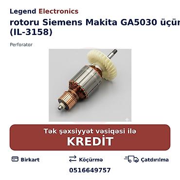 kreditle drel: Elan başlığı: Perforator rotoru Siemens Makita GA5030 üçün (IL-3158) — 1