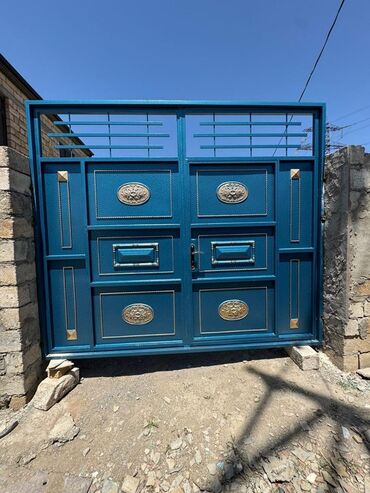 Həyət darvazaları: Yeni Dəmir Həyət darvazası, 3 m, Mexaniki, Qapı ilə, rəng - Qara, Kredit yoxdur, Ödənişli quraşdırma, Ünvandan götürmə, Ödənişli çatdırılma, Rayonlara çatdırılma -da lalafo.az — 13 Həyət darvazaları: Yeni Dəmir Həyət darvazası, 3 m, Mexaniki, Qapı ilə, rəng - Qara, Kredit yoxdur, Ödənişli quraşdırma, Ünvandan götürmə, Ödənişli çatdırılma, Rayonlara çatdırılma — 13