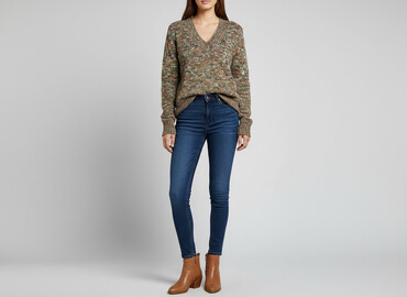sweter z odkrytymi ramionami zara: Светр жіночий, розмір M
