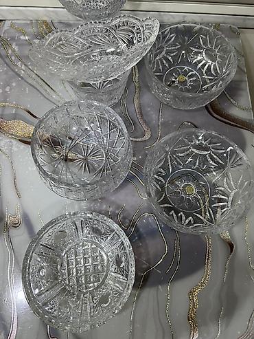 bagema qablar: BOGEMA. 1ededi 50azn. Məhsul: Çexoslovakiya istehsalı kəsma şüşə — 3