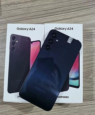 sazz 4g: Samsung Galaxy A24 4G, 128 GB, rəng - Qara, İki sim kartlı — 1