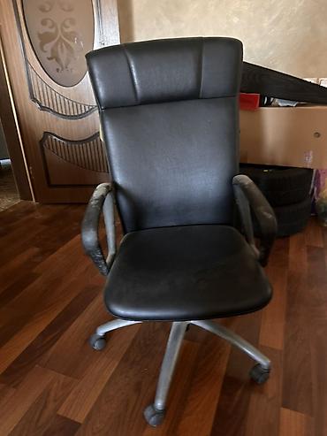 oyun rul seti: Qara ofis kreslosu - Ergonomik yüksək bel: baş və bel hissəsini — 2