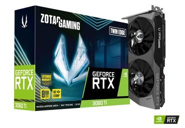 flash kart: Видеокарта ZOTAC GeForce RTX 3060 Ti, 8 ГБ