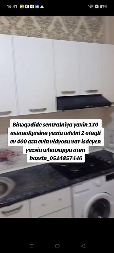 80 kv. m, 2 otaqlı, Kombi, Qaz, İşıq