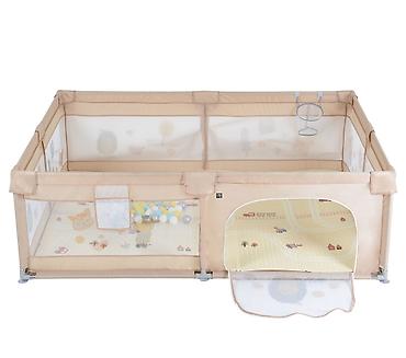 Ostali dečiji nameštaj: Moni Ogradica za igru GameZone 150×200 – Beige Šifra proizvoda — 3