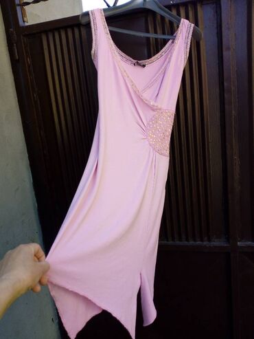 crna cipkasta haljina i cipele: S (EU 36), color - Lilac, Other style, With the straps