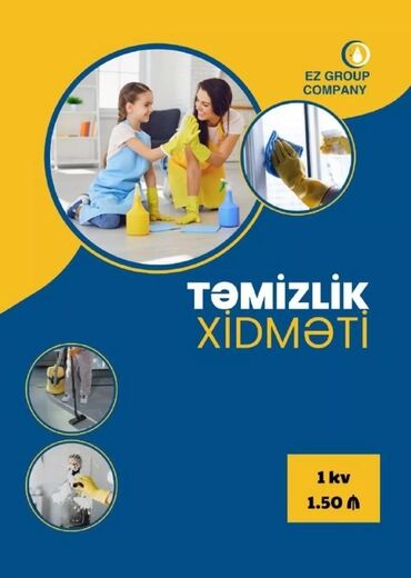 ev təmızlık ışı: Təmizlik | Ofislər, Mənzillər, Evlər | Ümumi təmizlik, Gündəlik təmizlik, Təmirdən sonra təmizlik