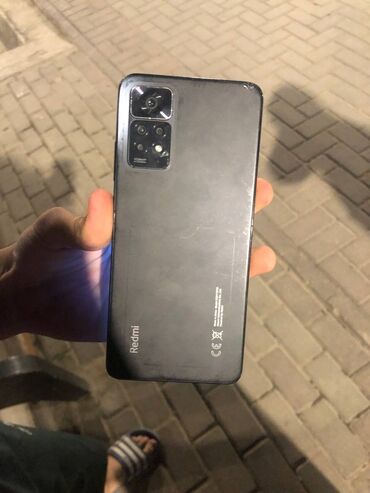 Redmi: Redmi, Redmi Note 11 Pro, Б/у, 128 ГБ, цвет - Черный, 1 SIM, 2 SIM