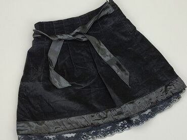 czarna spódniczka na gumce: Skirt, 4-5 years, 104-110 cm, condition - Very good