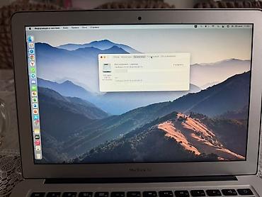 Ноутбуктар жана аксессуарлар: **MacBook Air 13" Apple** Ноутбук Apple MacBook Air в серебристом — 4