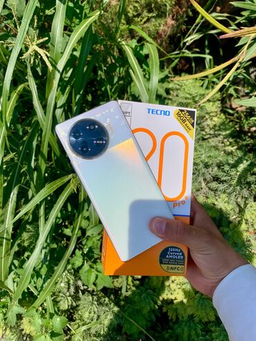 iphon 16 pro: Tecno Camon 20 Pro, 256 ГБ, цвет - Белый, Гарантия