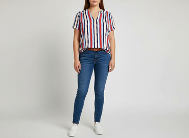 eleganckie bluzki plus size: Жіноча блуза, розмір XL