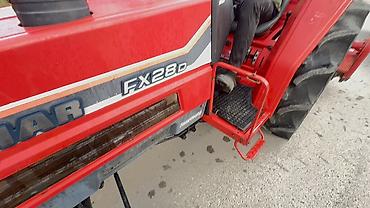 Мини-тракторы YANMAR: Гидро наклон бар Усилитель руля Трактор Yanmar FX28D с навесной — 11