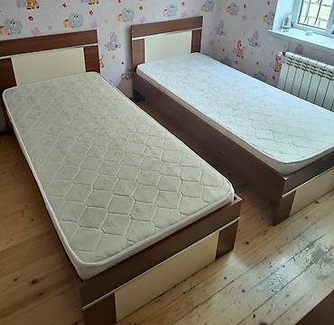 embawood mebelleri qiymetleri: Oğlan və qız üçün, İşlənmiş, 2 təknəfərlik çarpayı, Yazı masası, Dolab, Komod — 8