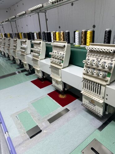 швейные аксессуары: Продается 12головая вышивальная машина