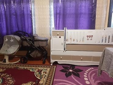 Uşaq otağı dəsti - Beşik/transformer: Yan tərəfi təhlükəsizlik