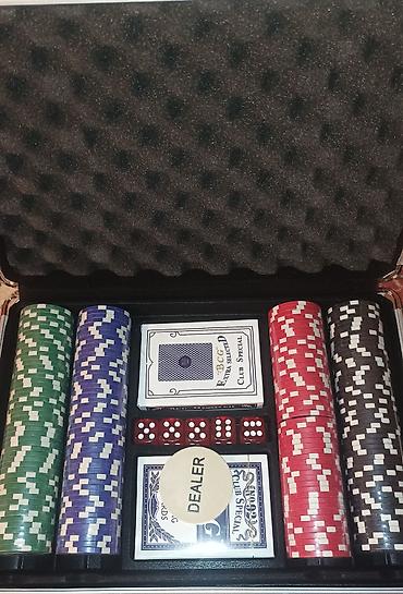 İdman oyunları: Poker dəsti.200 fiş(Professional),2 dəst kart,5 oyun zəri — 1