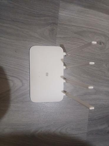 wifi gucləndirici: Xiaomi Mİ gigabit Router (4 antennali, ağ rəng) 180 AZN ALINIB — 1