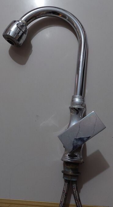 Çanaq üçün kranlar: Smestiteler. Paslanmayan latunnan su kranlari Metbex,hamam,axtafa — 13