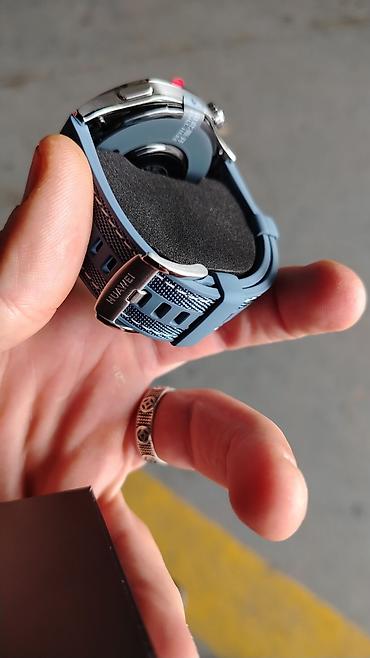 saat sensor: Yeni, Smart saat, Huawei, Sensor ekran, rəng - Göy — 4