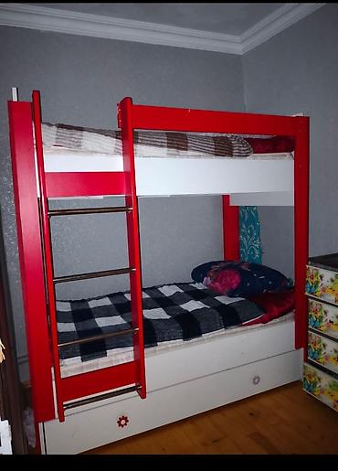 Digər mebel: Aynur 4540 💫 İkimərtəbə çarayi təcili 100 azn ə satilir. Matras daxil — 1