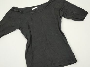 czarne bluzki plus size: Bluzka Damska, S, stan - Dobry
