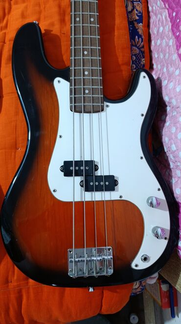 струны для гитары бишкек цена: Бас-гитара Squier Precision Bass в цветовой гамме "санберст" с