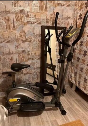 CD, DVD disklər və kassetlər: Elliptik velotrenajor (kros-trenajor) – çoxfunksiyalı ev fitnes