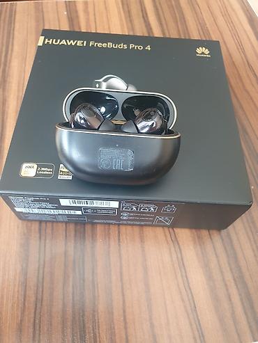 Qulaqcıqlar: Huawei FreeBuds Pro 4 simsiz qulaqlıq - Rəng: Qara, qızılı detallarla — 3