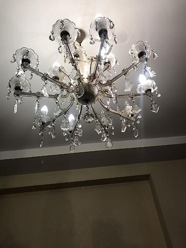 Çilçıraqlar: Çılçıraq, 10 və daha çox lampa, Xrustal — 5
