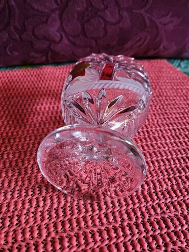 Ostali kućni dekor: Vaza nova rucni rad Anna Huite. kristal,led,brusen kristal. 70te — 14