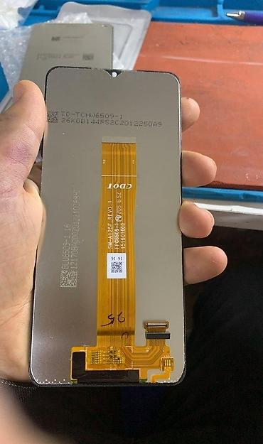 telefon a12: "Samsung Galaxy A12" ekranı Samsung A12 ekranı tam orginal yeni ekran — 1