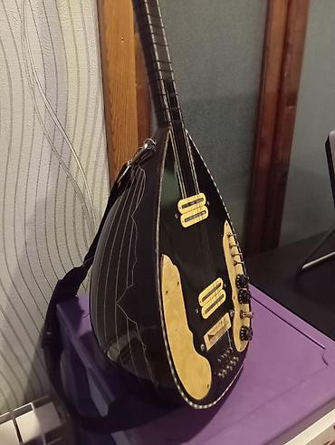 elektron saz: Elektrikləşdirilmiş saz – unikal hibrid musiqi aləti - Korpus: armud — 1