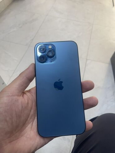 телефон айыон: IPhone 12 Pro Max, Pacific Blue