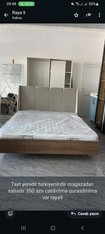 Ev üçün digər mebel: İkinəfərlik çarpayı