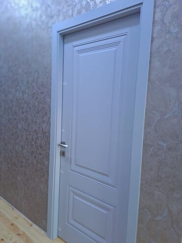 Otaq qapıları: Yeni Otaq qapısı 90x205 sm Zamok və çərçivə ilə, Ödənişli quraşdırma, Pulsuz çatdırılma, Ödənişli çatdırılma, Rayonlara çatdırılma — 4