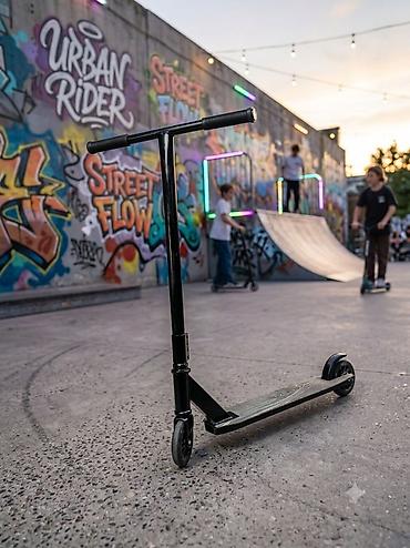 sk8 scooter: Трюковый сомакат (stunt scooter) т-образный руль: усиленная — 2
