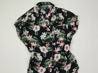 bluzki z bufkami w kwiaty: Bluzka Damska, C&A, XS, stan - Bardzo dobry