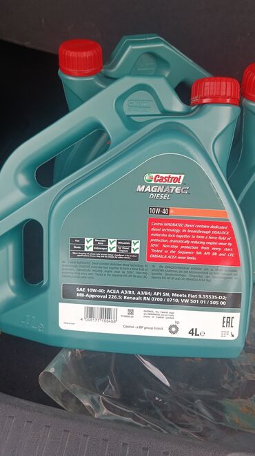 mator yaglari: Castrol, 12 l, 10w40