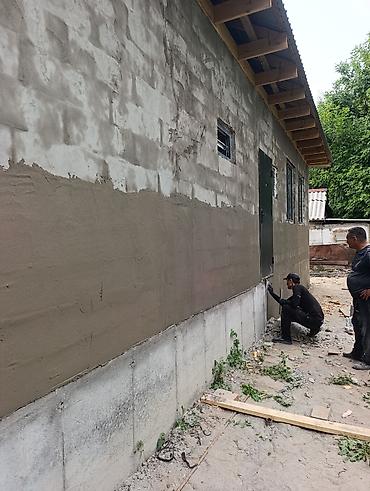 бетонные: Штукатурные работы по фасаду - Выполняем наружную цементно‑песчаную — 2