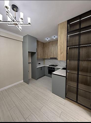 таатан квартира: 3 комнаты, 74 м², Таатан ТЦ Элитка, 7 этаж, Дизайнерский ремонт — 1