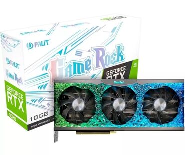 Видеокарты: Видеокарта, Б/у, NVidia, GeForce RTX, 10 ГБ, Для ПК