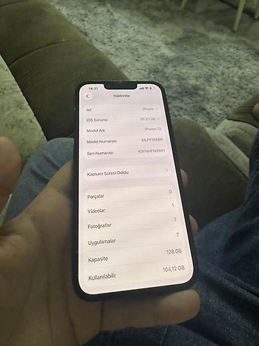 irşad telecom iphone x: IPhone 13, 128 GB, Qara, Face ID — 3