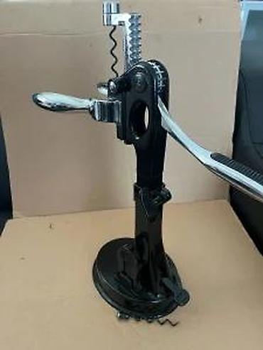 Ostala kuhinjska oprema: Profesionalni stoni otvarač za vino s polugom - Masivan stoni — 11