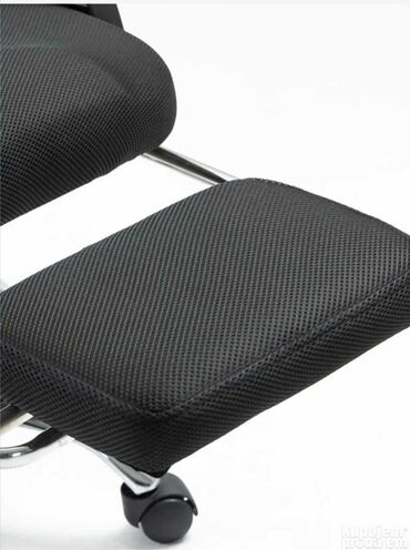 Stolice: Ergonomska kancelarijska stolica sa osloncem za noge - Podesivi — 7