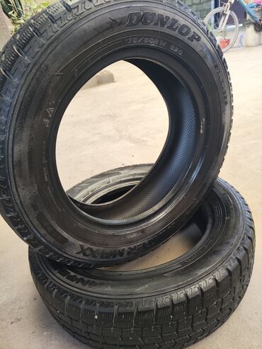 тракторные колеса: Шины 175 / 65 / R 14, Зима, Б/у, Комплект, Легковые, Dunlop