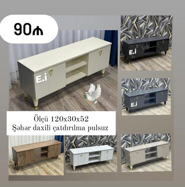 Sifarişlə mebel: TV stend yeni qonaq otağı mebeli reng seçimi var